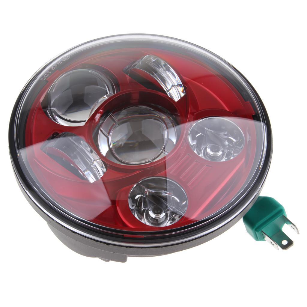 5-3/4 Inch Motorbike LED Halo Headlight for Harley XL883 1200