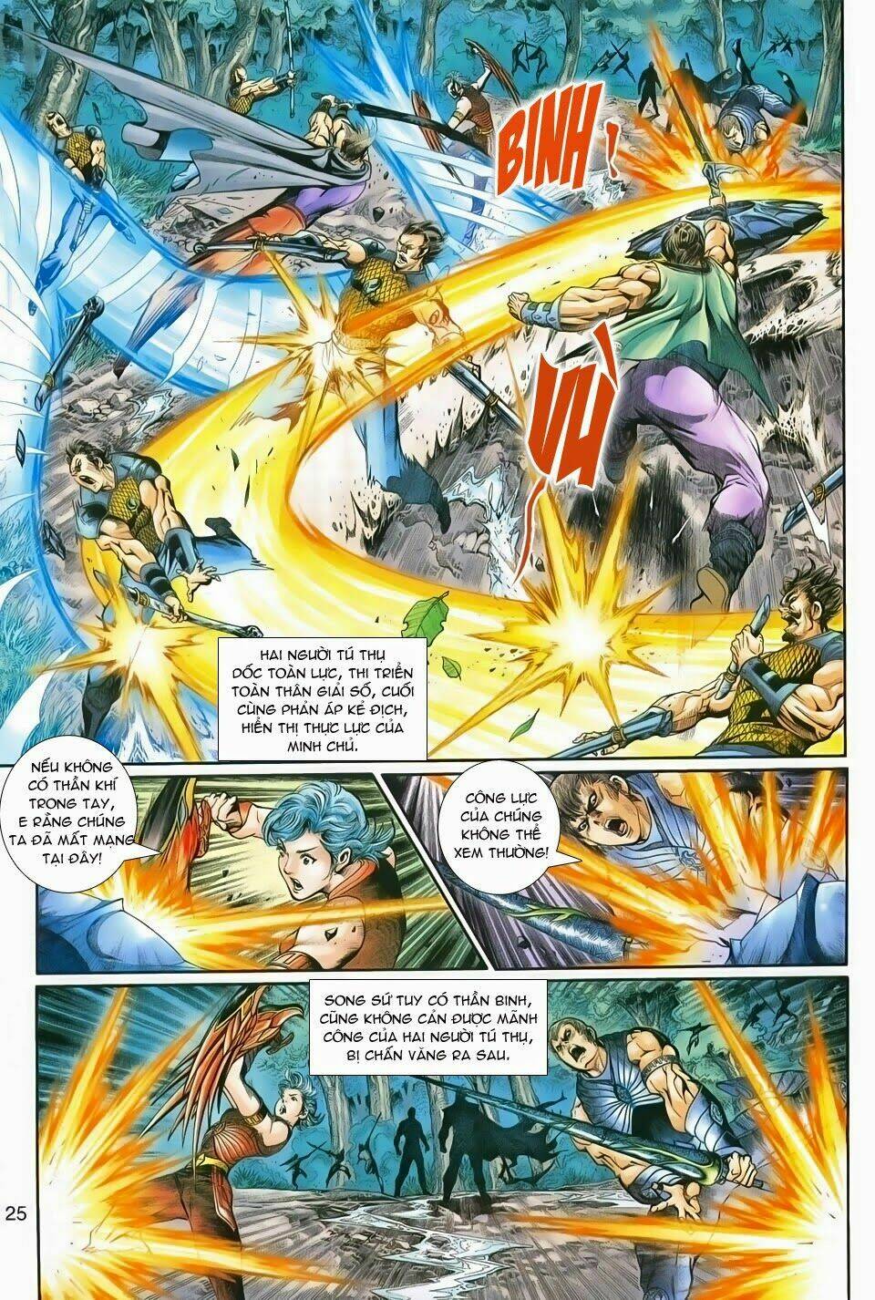 thần binh tiền truyện 1 - đỉnh phong tuyệt chiến chapter 1 23