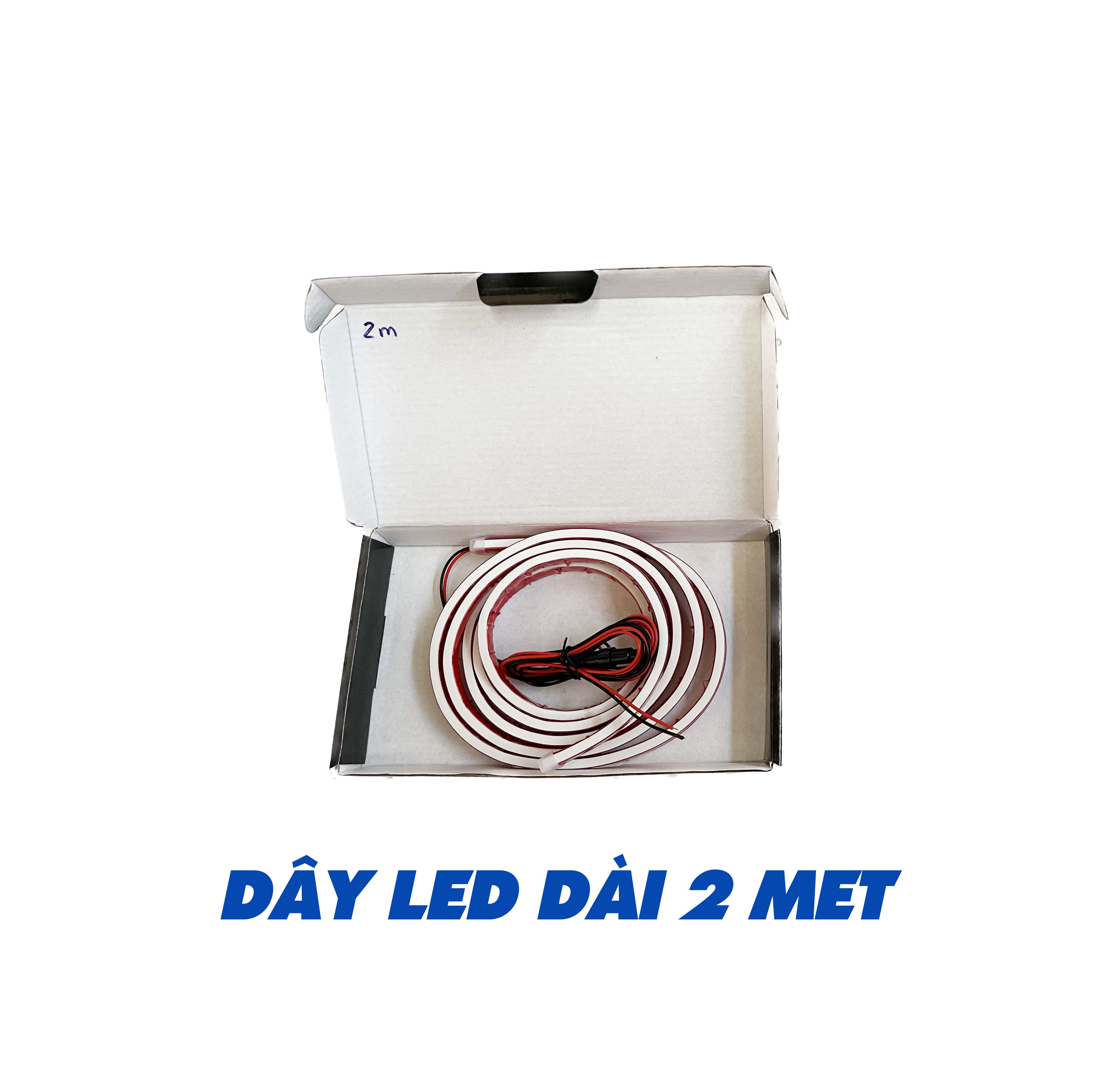 Dây đèn led chạy đuổi dán nắp capo chơi đèn xe đơn giản và phong cách