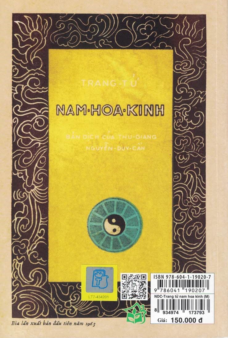 Trang Tử Nam Hoa Kinh (Thu Giang Nguyễn Duy Cần) (Tái Bản)