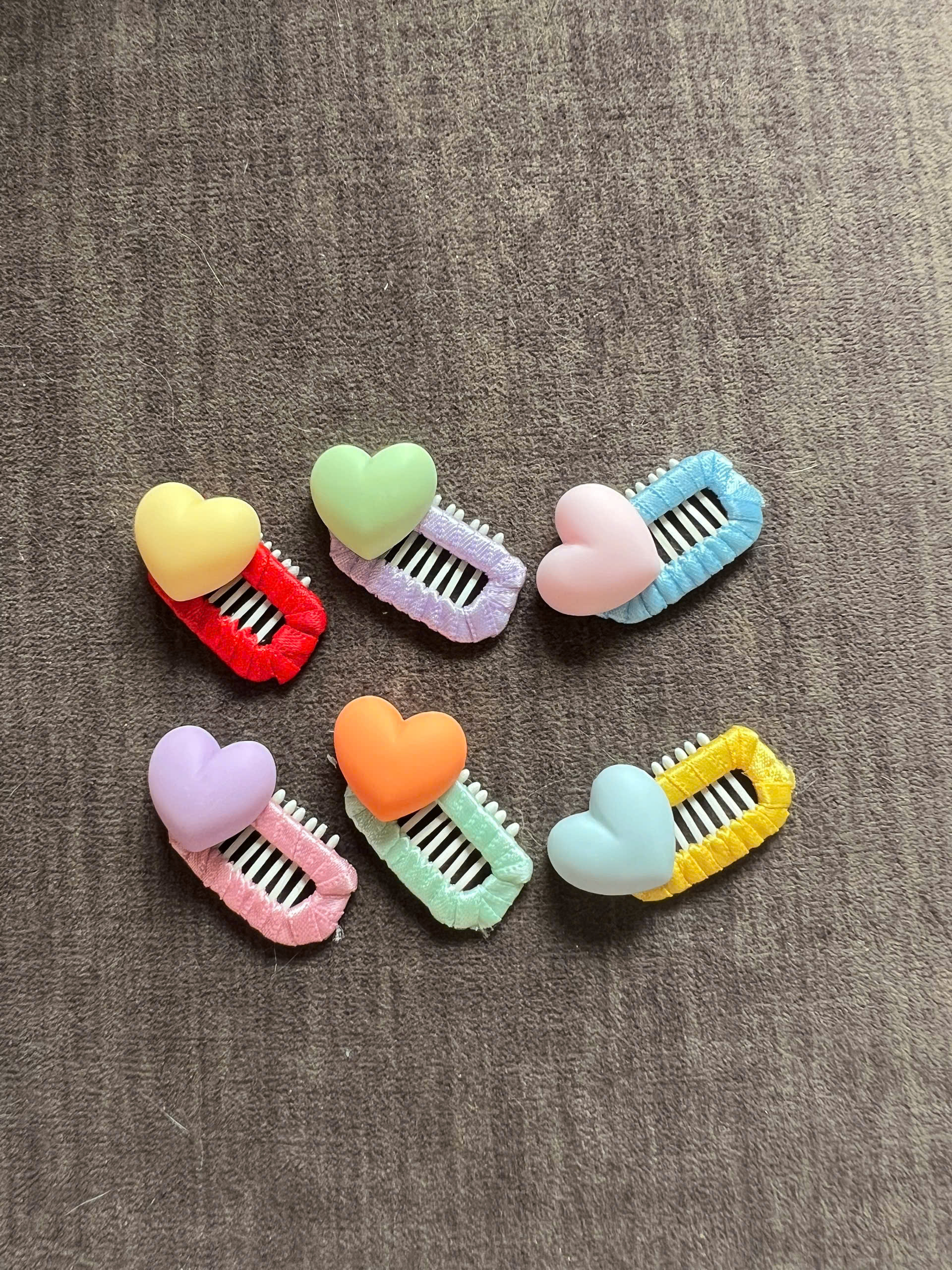 NƠ KẸP TÓC BUỘC TÓC CÀI TÓC TRÁI TIM THỜI TRANG DỄ THƯƠNG MÃ 36 CHO THÚ CƯNG CHÓ MÈO