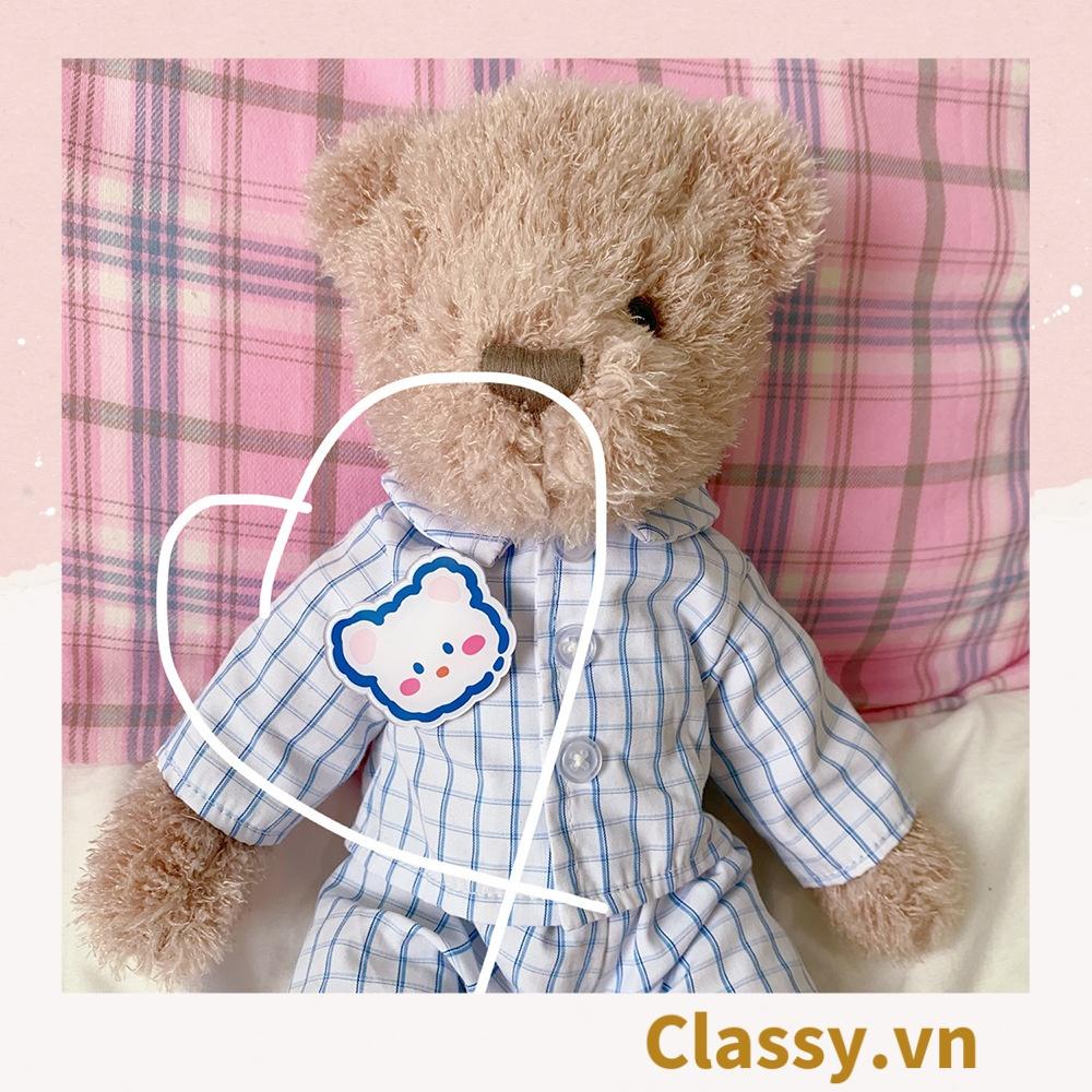 Pin Cài Áo, Balo, Túi Xách Classy bằng mica hình Thú Bông Hoạt Hình Dễ Thương PK649