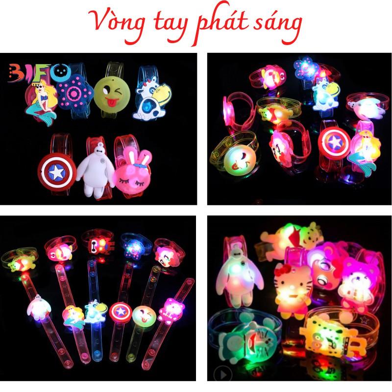 Vòng tay hoạt hình phát sáng dễ thương cho bé