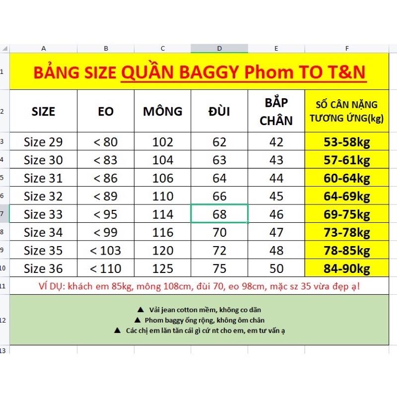 Quần Baggy rách gối CÓ BIG SIZE