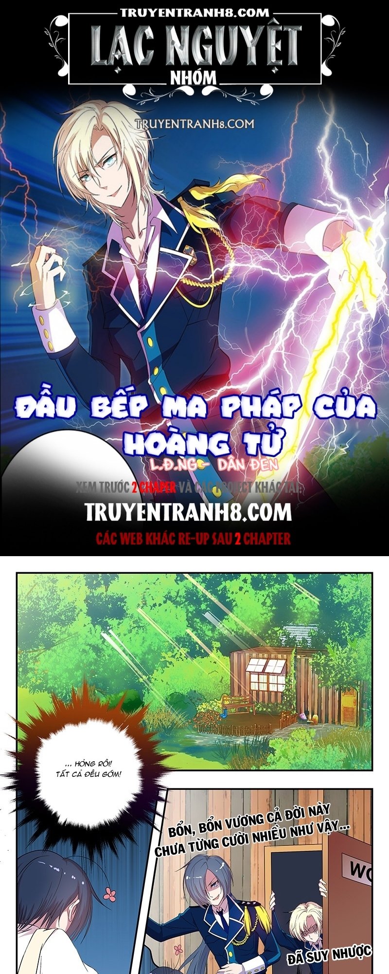 đầu bếp ma pháp của hoàng tử chapter 8 1