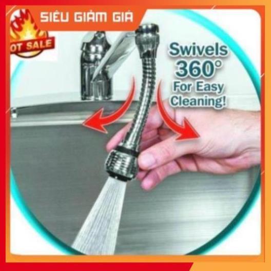 ĐẦU VÒI RỬA TĂNG ÁP ĐIỀU HƯỚNG 360 độ 206785