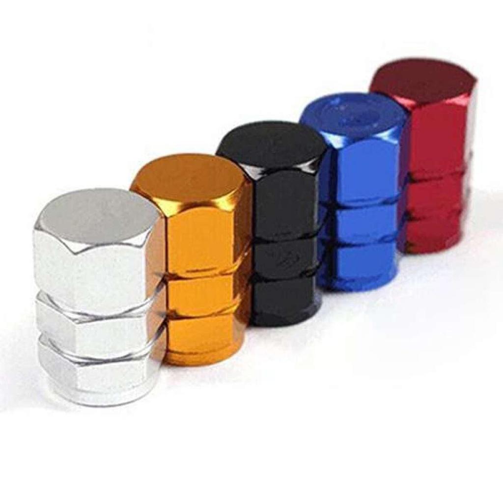 Bộ Nắp chụp van bồi xe ô tô - Chất liệu nhôm CNC - Nhiều màu lựa chọn