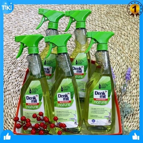 DUNG DỊCH TẨY RỬA NHÀ TẮM DENKMIT BADREINIGER NATURE 750ML, Giúp nhà tắm của bạn luôn sạch và thơm mát.