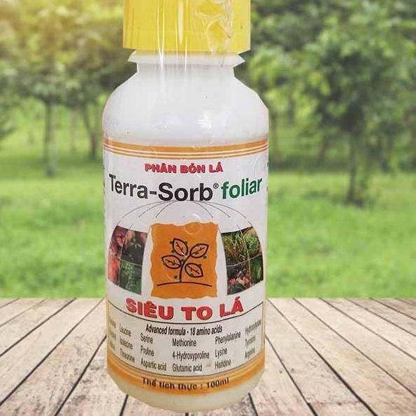 Phân bón Terra Sorb foliar siêu to lá 100ml