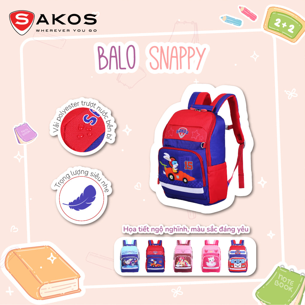 Balo Thời Trang SAKOS SNAPPY