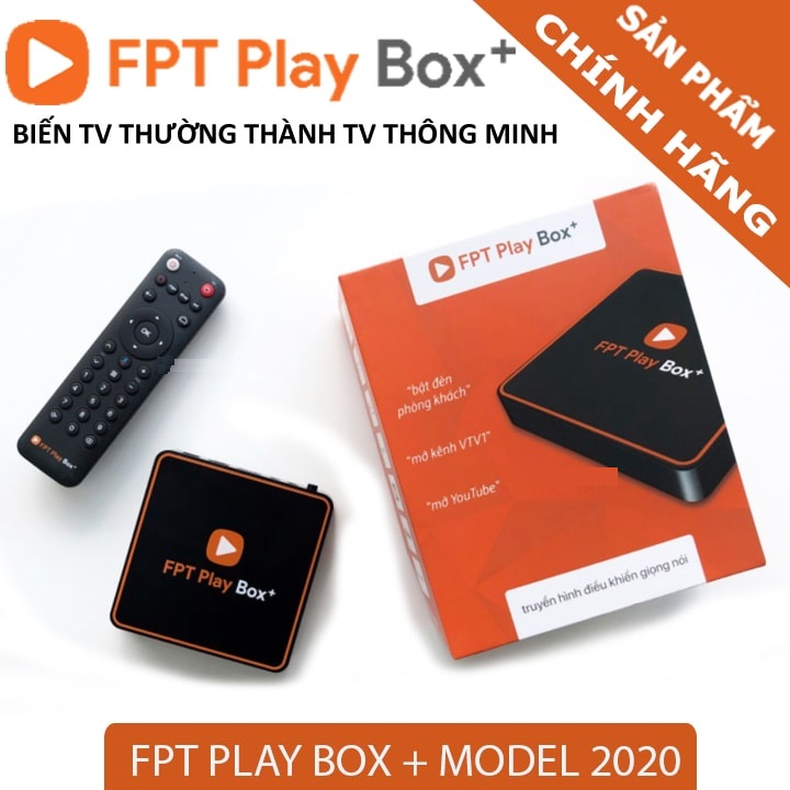 FPT Play Box+ 2021 2GB Tích Hợp Điều Khiển Bằng Giọng Nói - Hàng Chính Hãng