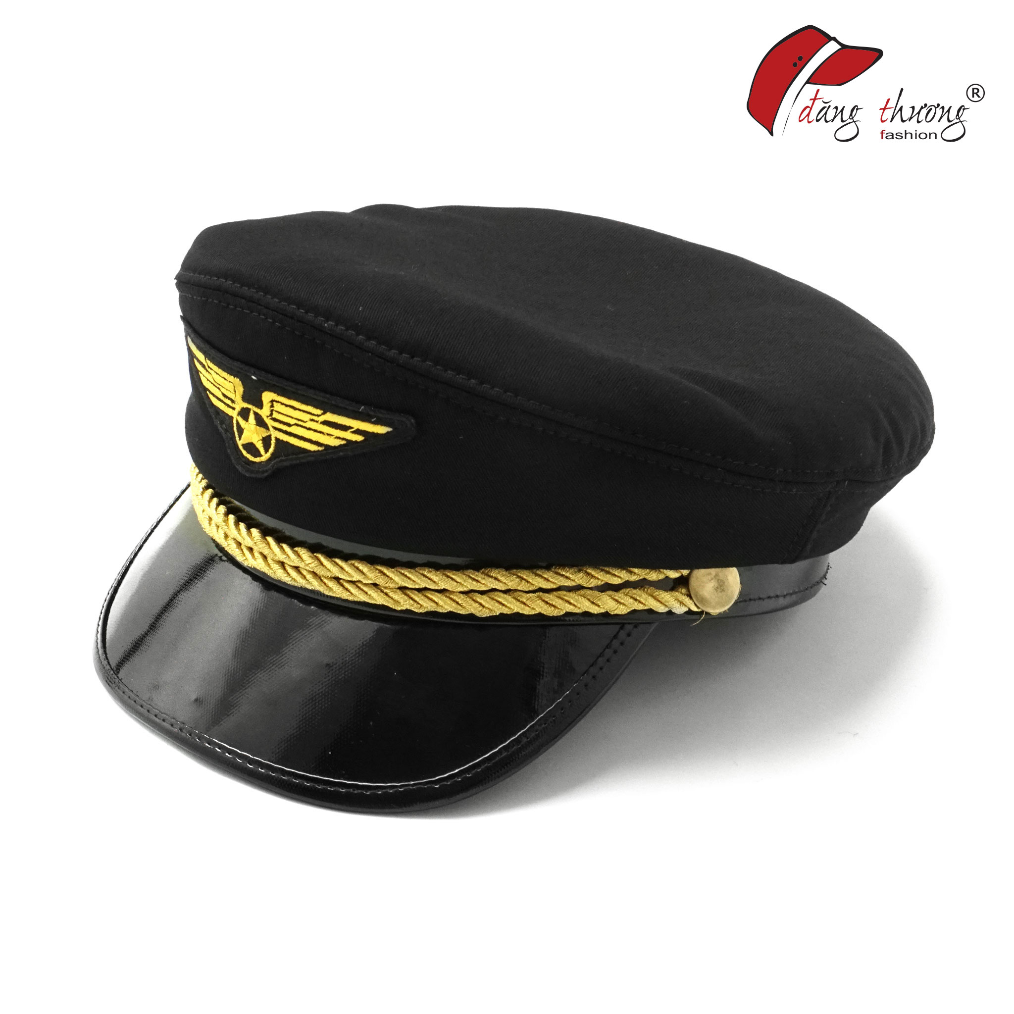 Mũ nón cơ trưởng phi công hàng không pilot thời trang cao cấp cho bé, trẻ em và nguời lớn