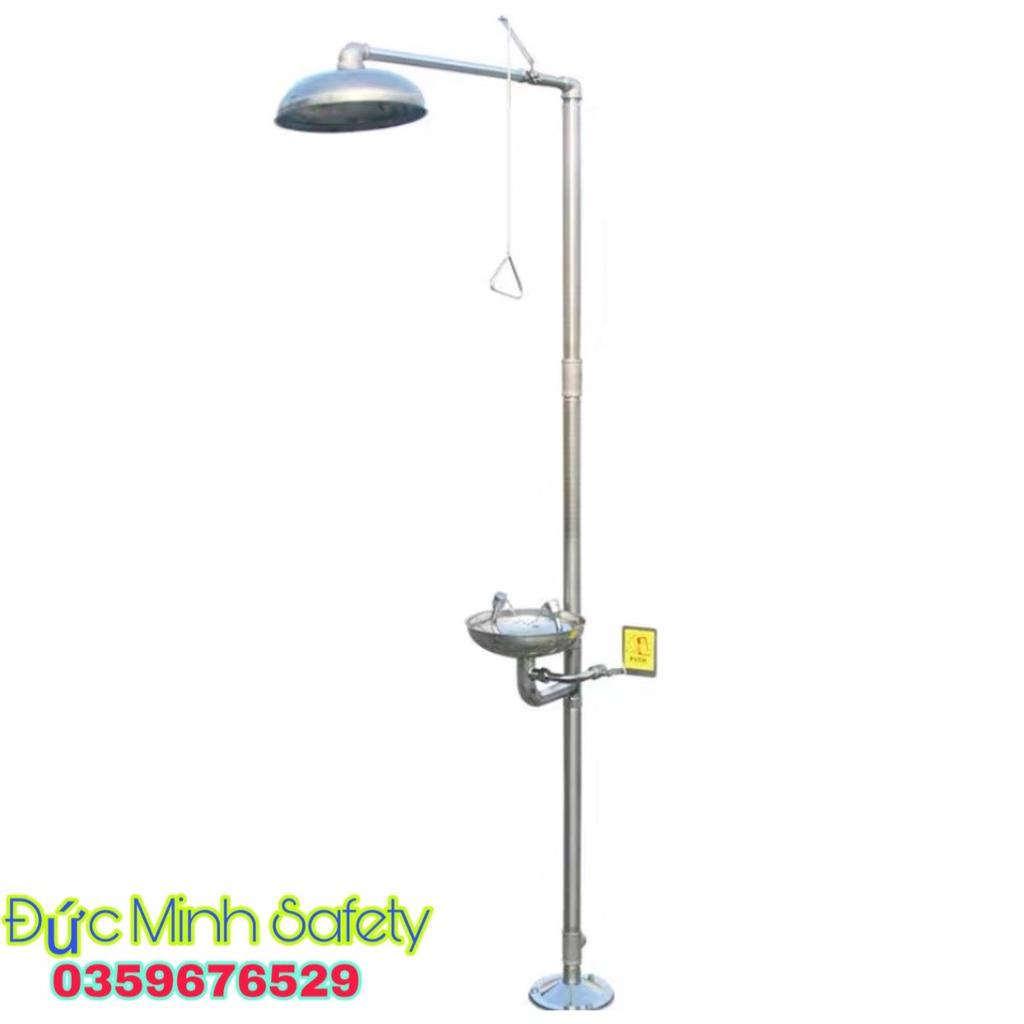 Thiết bị rửa mắt khẩn cấp kết hợp vòi tắm