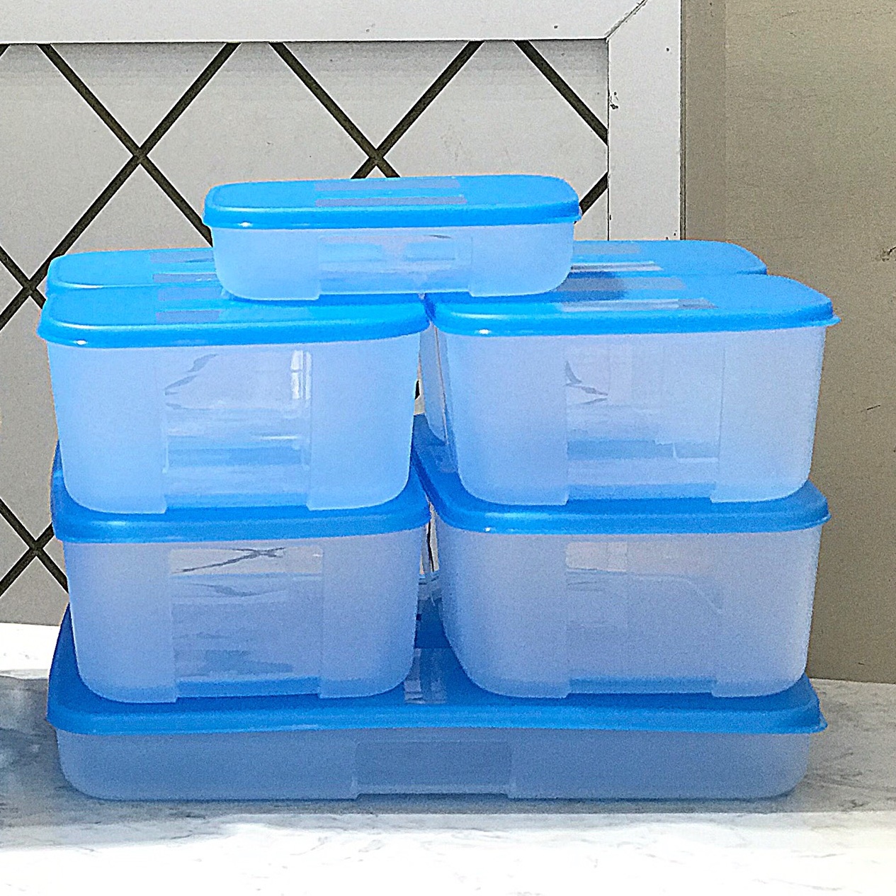 Bộ 8 hộp trữ đông Tupperware Jumbo