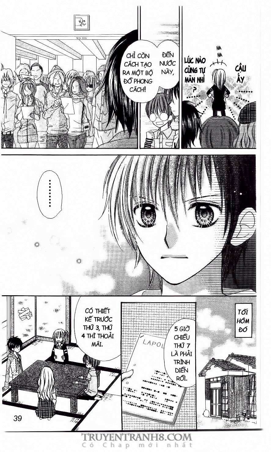 tiệm thời trang, love cotton chapter 14 8