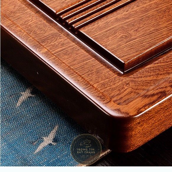 Khay Trà Tre Cao Cấp Chữ Nhật Kích Thước 55*37*3.6 KT 54