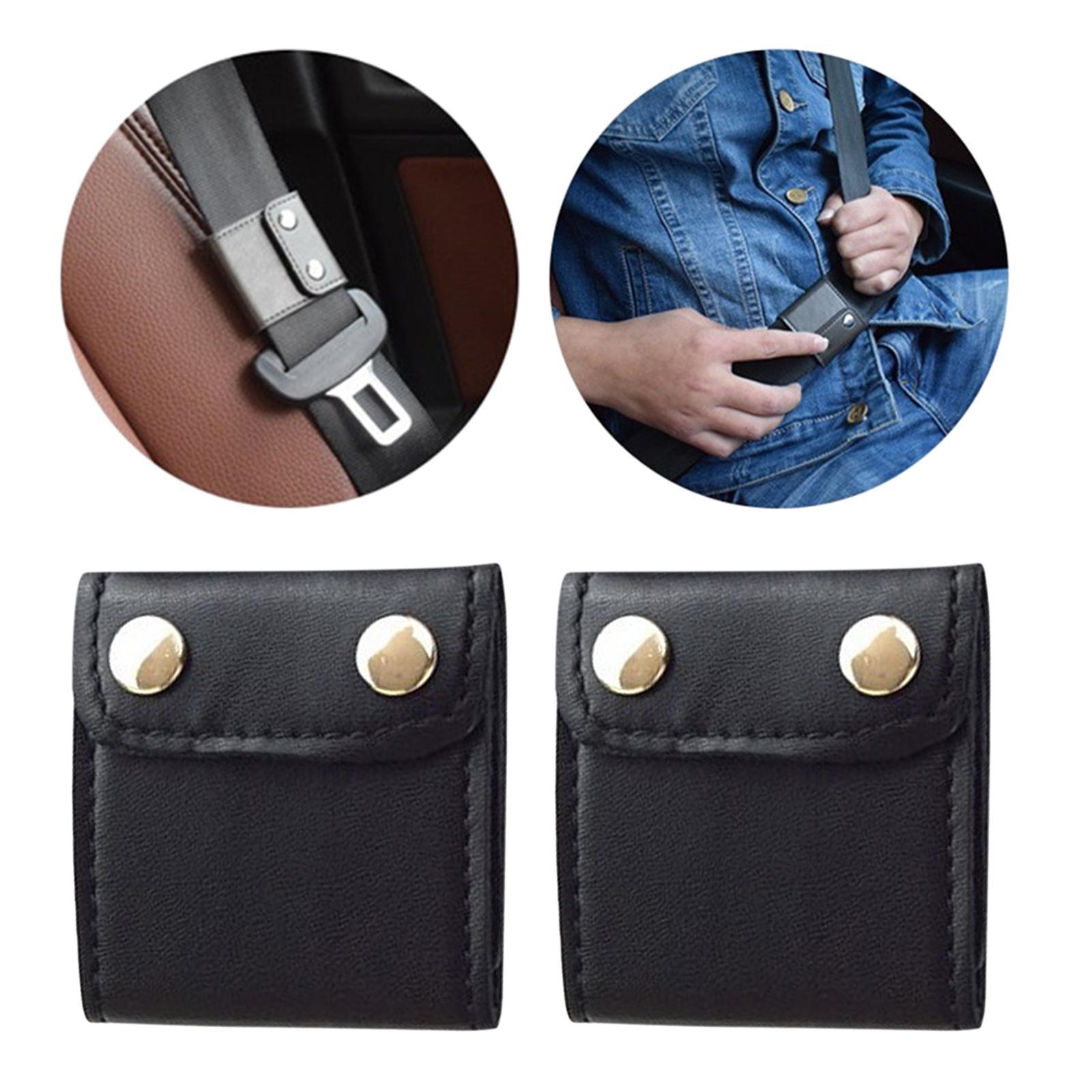 2Pcs Car Seatbelt Adjuster Neck Protect for Kids Adults