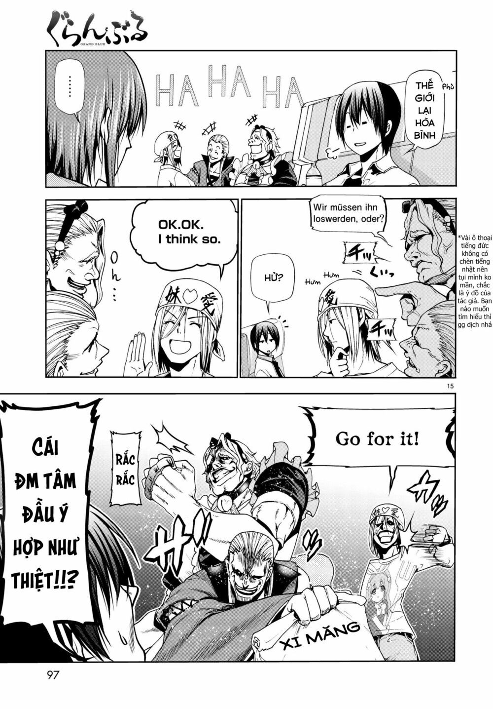 cô gái thích lặn - grand blue chapter 47 15