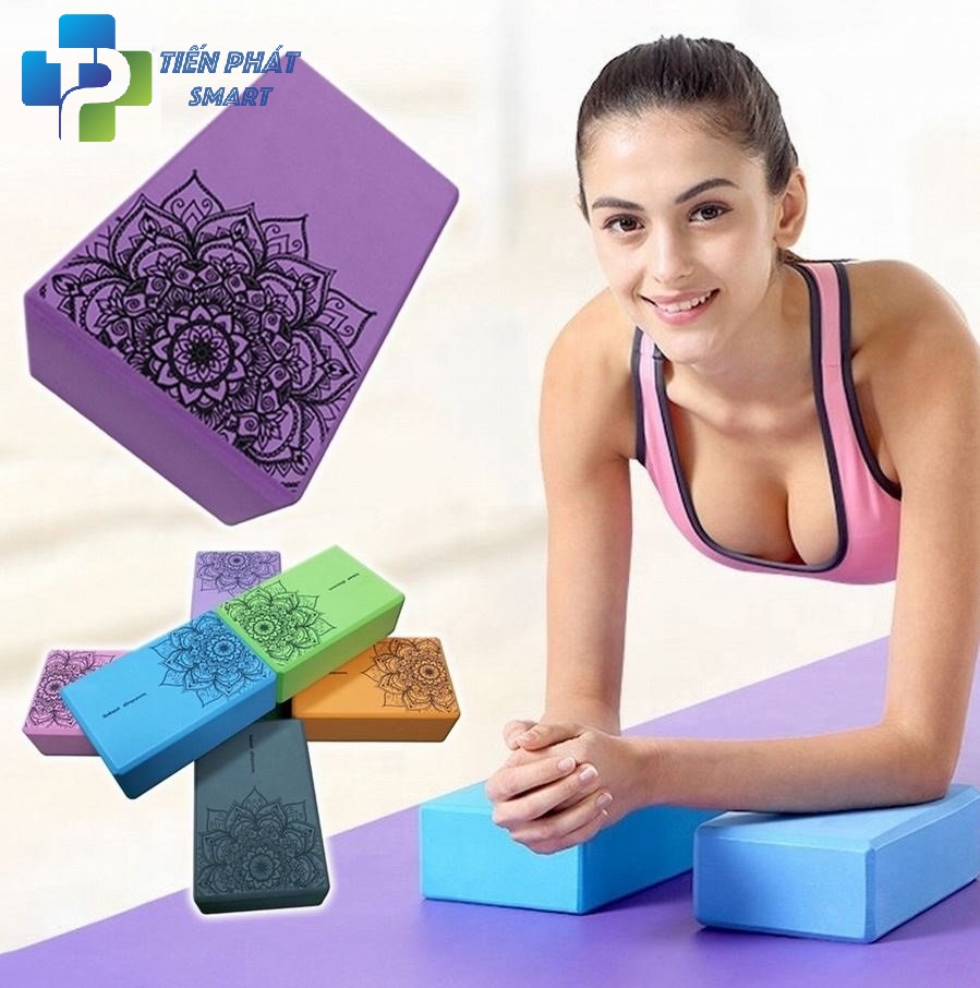 Combo 3 món -2Gach Gối Yoga+1 dây đai hỗ trợ tập yoga với các động tác khó