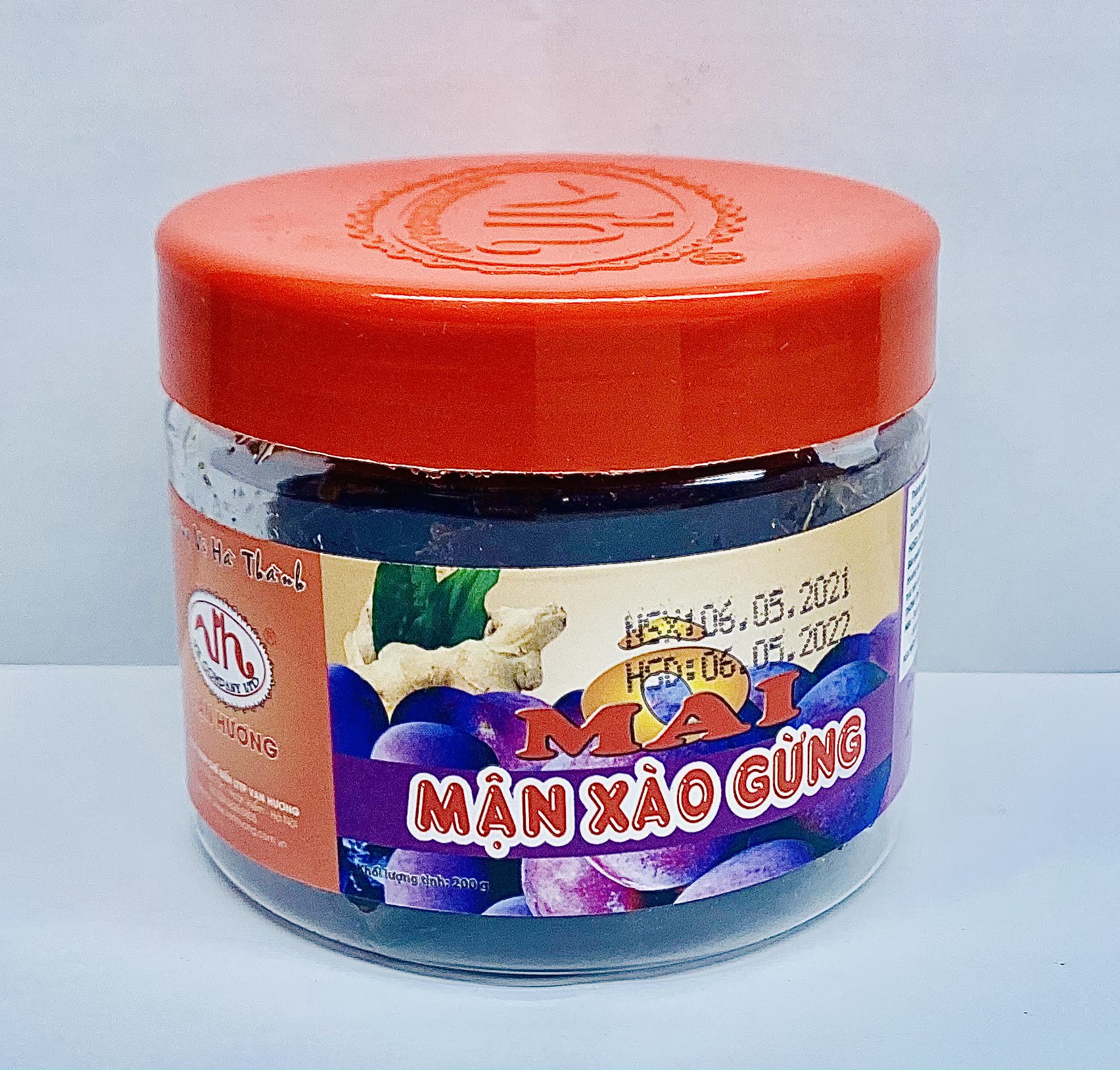 Ô Mai Mận Xào Gừng 200g