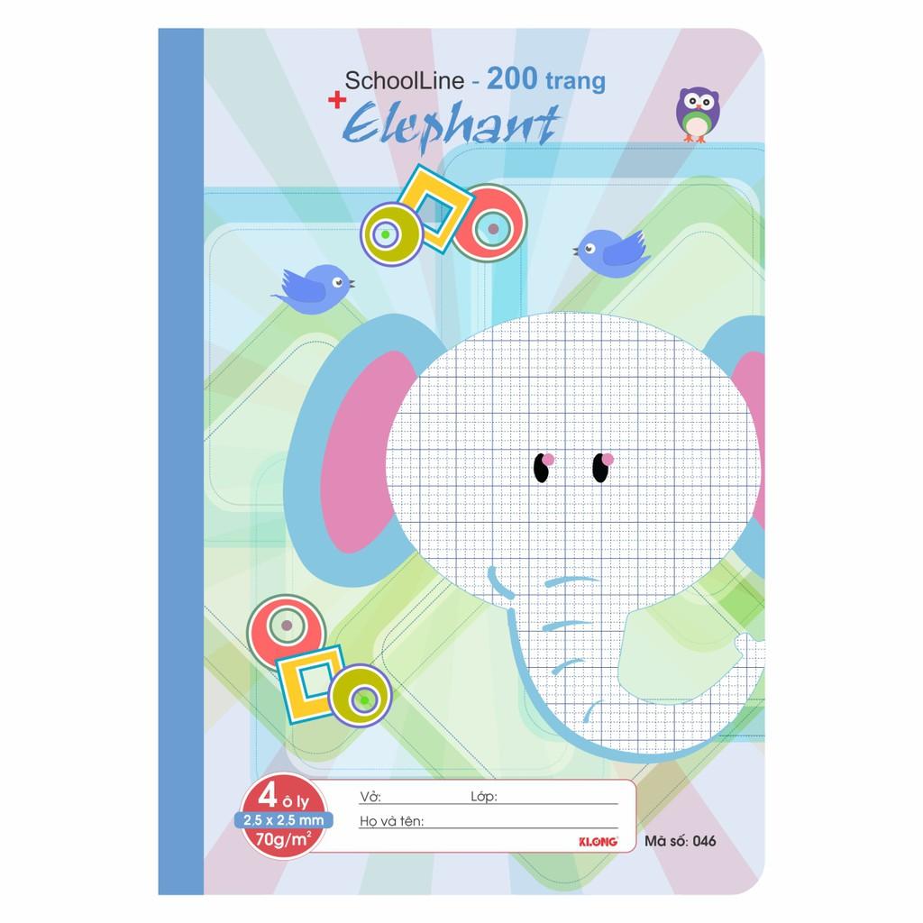 Vở 4 ô ly 200tr B5- 70/76 1st SchoolLine