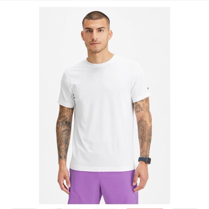 Áo thun F/bletics men 24-7 T Shirt. Chất liệu cotton pha sợi modal cho chất vải mềm mại, thấm hút mồ hôi cực tốt