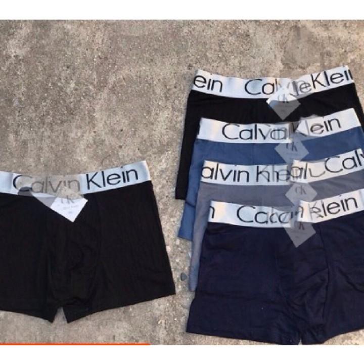 Combo Hộp 5 Chiếc Quần Lót Nam Đùi Cạp Bạc Cotton Thun Siêu Mềm Mát