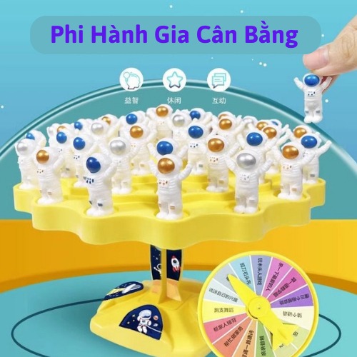 Đồ Chơi Xếp Hình Cây Cân Bằng 60 Phi Hành Gia Cho Bé