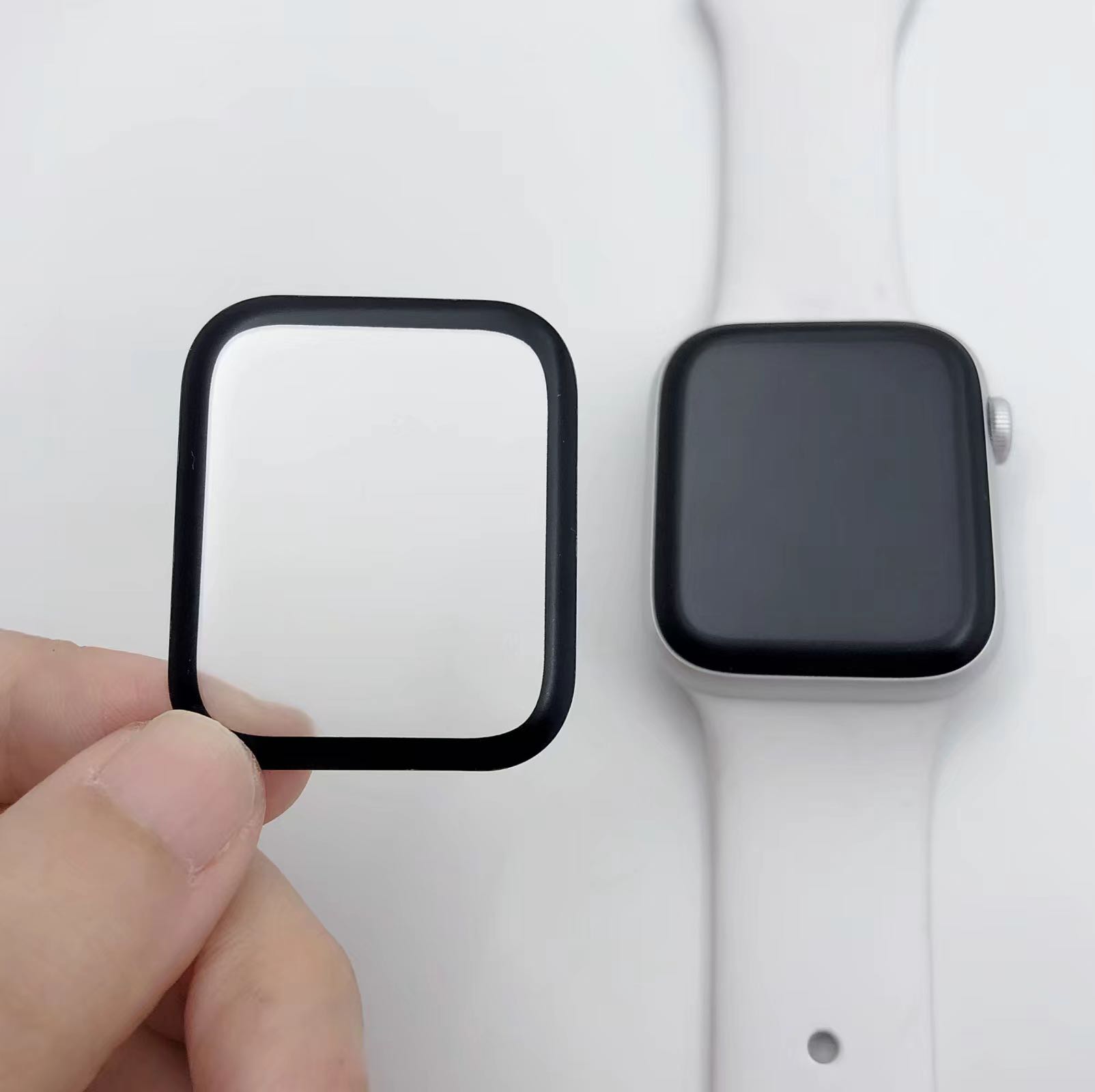 Miếng Dán Dẻo Nhám Chống Vân Tay 3D cho Apple Watch