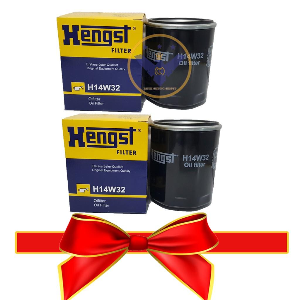 COMBO 2 Lọc nhớt Hengst xe Toyota Innova, Fortuner, Hilux, Land Cruiser