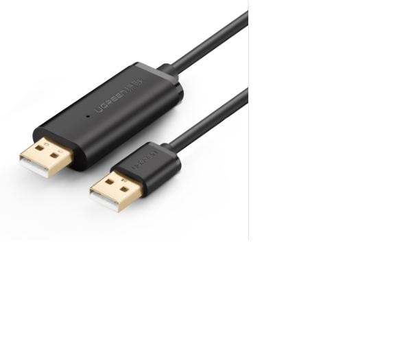 Ugreen 20226 3M màu Đen Cáp USB 2.0 kết nối + truyền dữ liệu máy tính US166 Hàng Chính hãng