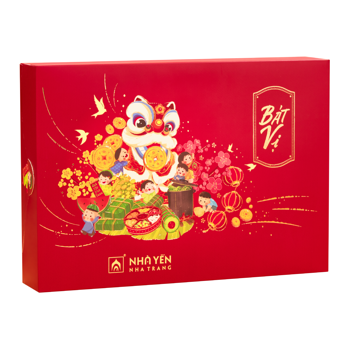 Đặc Sản Khánh Hòa - Nước Yến Sào Bát Vị - Nhà Yến Nha Trang - Hộp 8 Lọ - Tổ Yến Chưng Sẵn - Nước Yến Chưng Sẵn - Hàng Chính Hãng