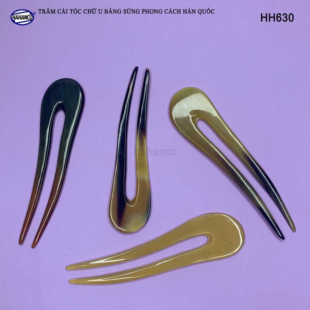 Trâm Cài Tóc Chữ U Hàng VIP Bằng Sừng - Thời Trang Cho Nữ - Phong Cách Cổ Trang - HH630