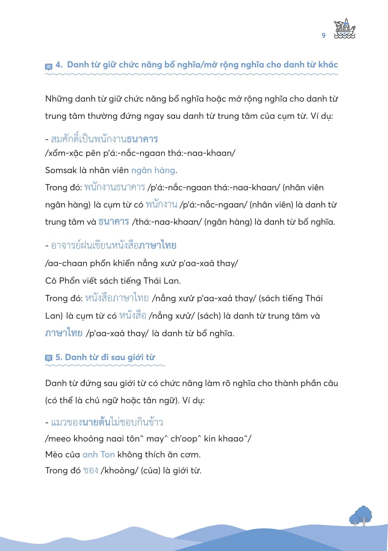 Sách - Ngữ Pháp Tiếng Thái Lan Thông Dụng