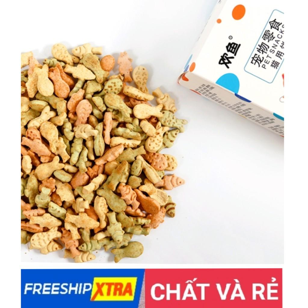 Bánh quy cho mèo - snack cho mèo - Đồ ăn nhẹ có chứa capnit cao cấp cho mèo - Sạch răng bổ mắt dưỡng lông
