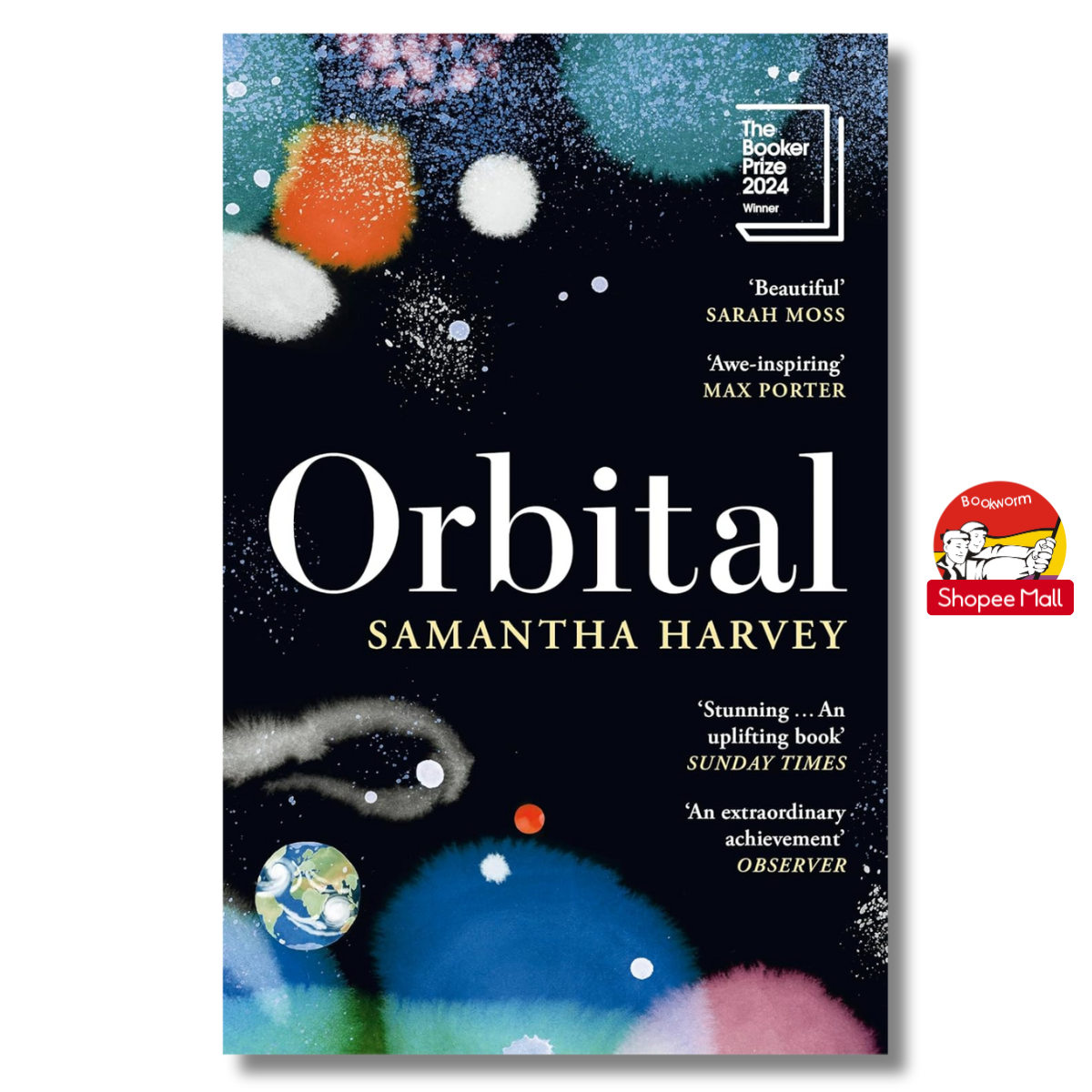 Sách - Orbital by Samantha Harvey - Best Science Fiction &amp; Fantasy/Booker Prize Winner 2024