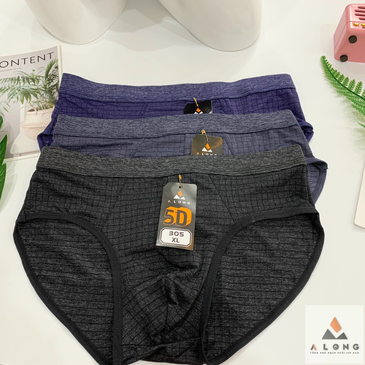 QUẦN SỊP CHÉO 5D SIÊU MỀM MÁT TỪ 48-100KG DÀNH CHO NAM