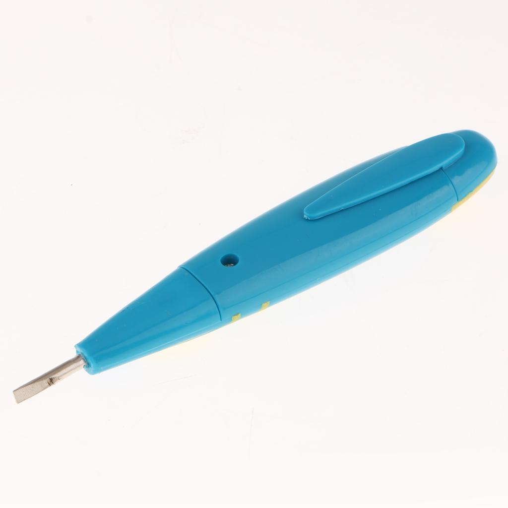 AC/DC Non-Contact Electric Test Pen Digital Voltage Detector Tester 12-250V
