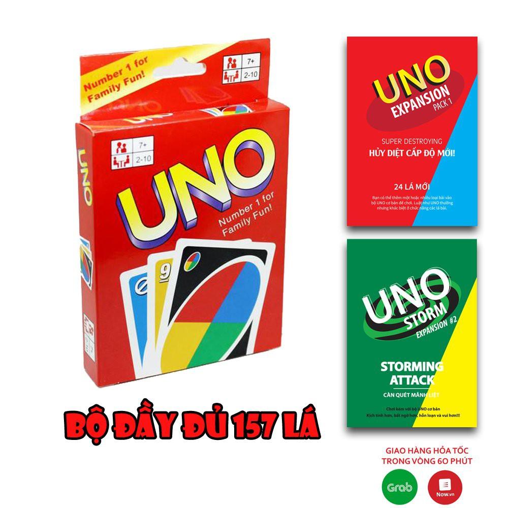Bài UNO bản dày 108 lá siêu tiện lợi