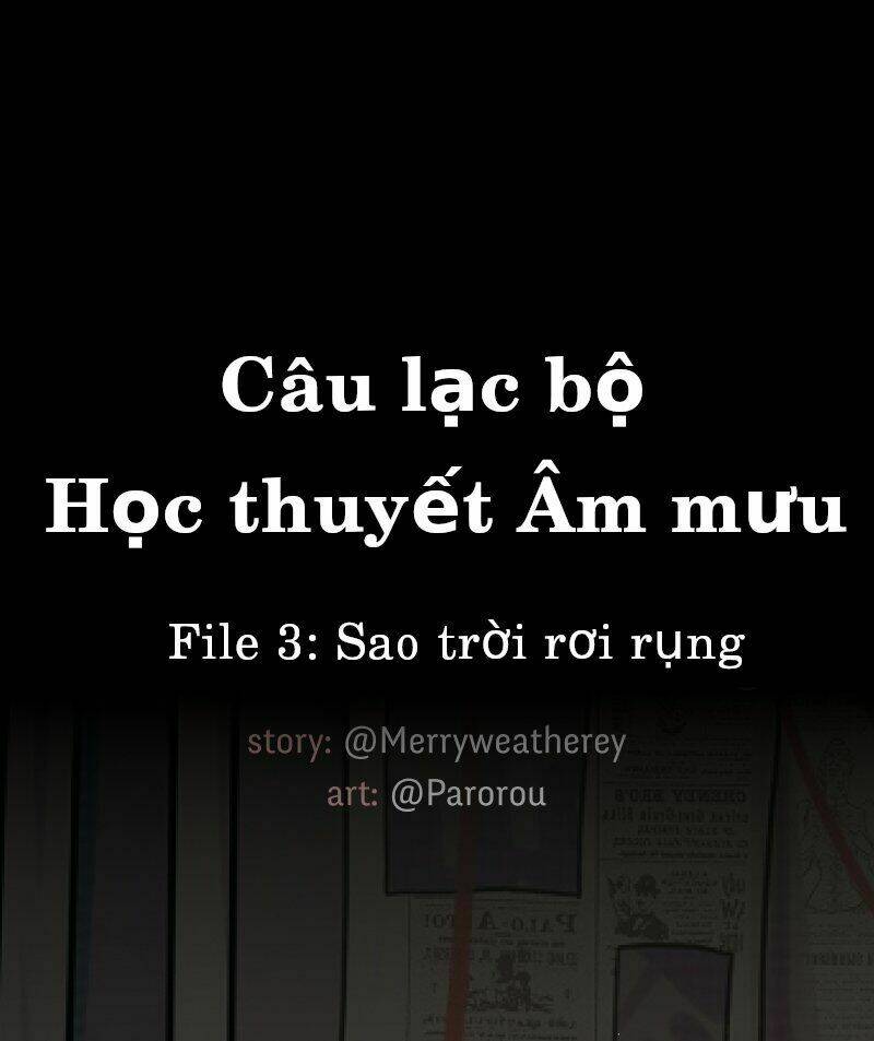 câu lạc bộ học thuyết âm mưu chapter 3 1