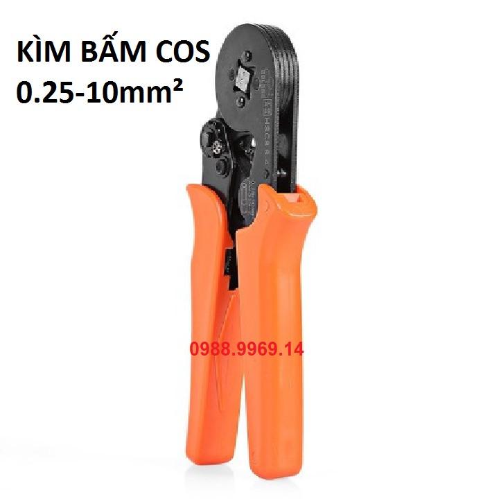 KÌM BẤM ĐẦU COS PIN RỖNG 0.25-10mm2 KÈM HỘP 1600 COS PIN