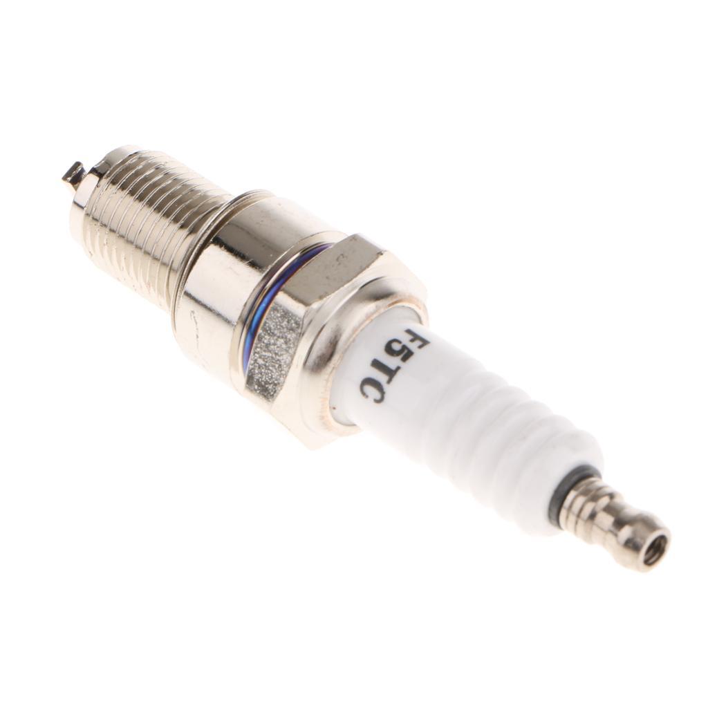 4 Pieces Motorcycle Automobile ATV Standard Spark Plug F5TC