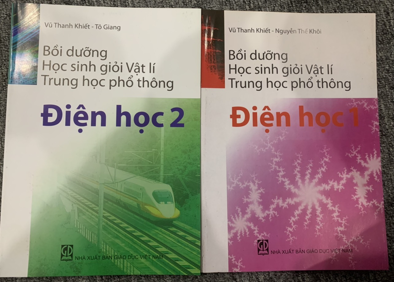 combo Bồi dưỡng học sinh giỏi Vật lí Trung học phổ thông điện học 1-2