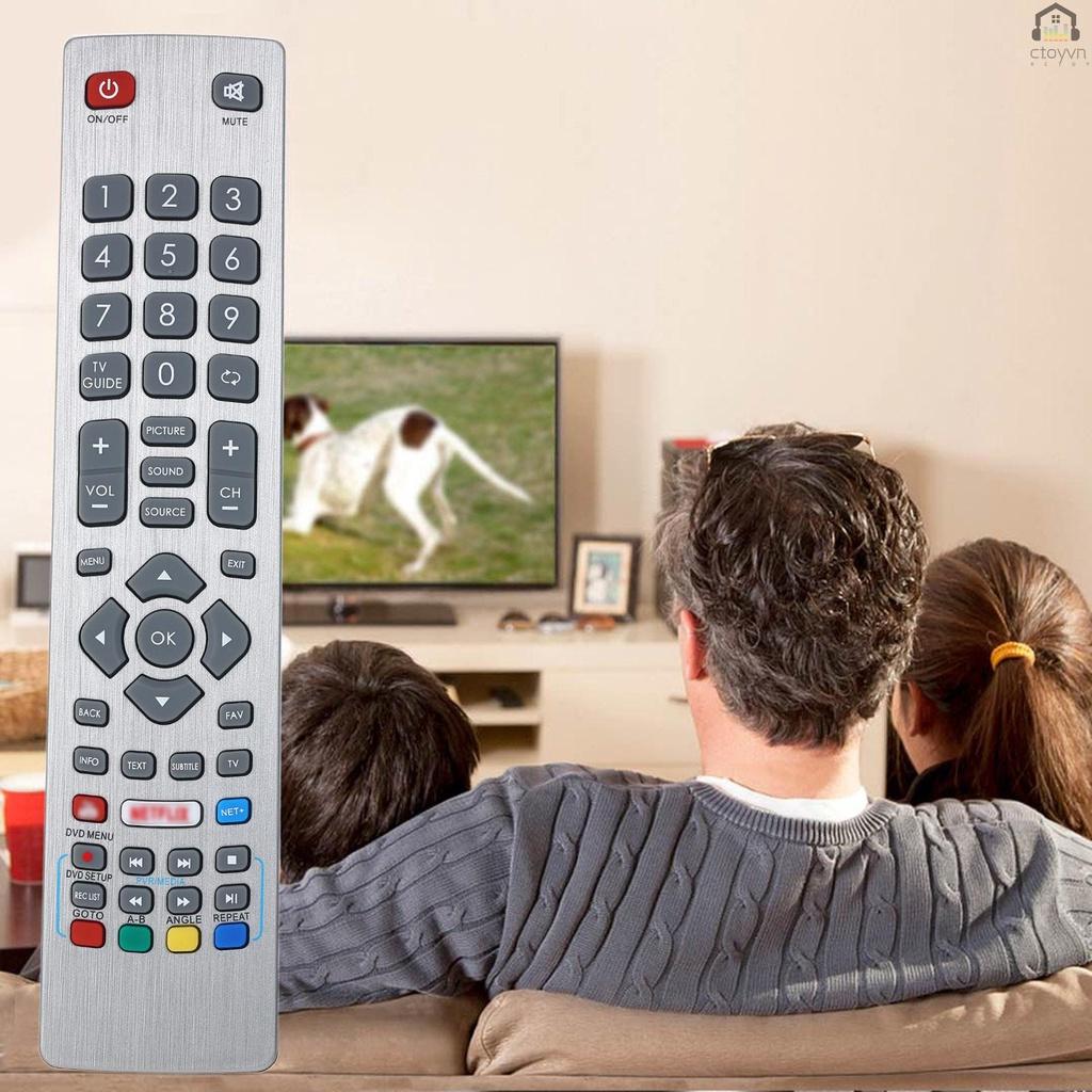 Điều khiển từ xa thay thế dễ dàng mang theo cho Sharp Aquos 3D