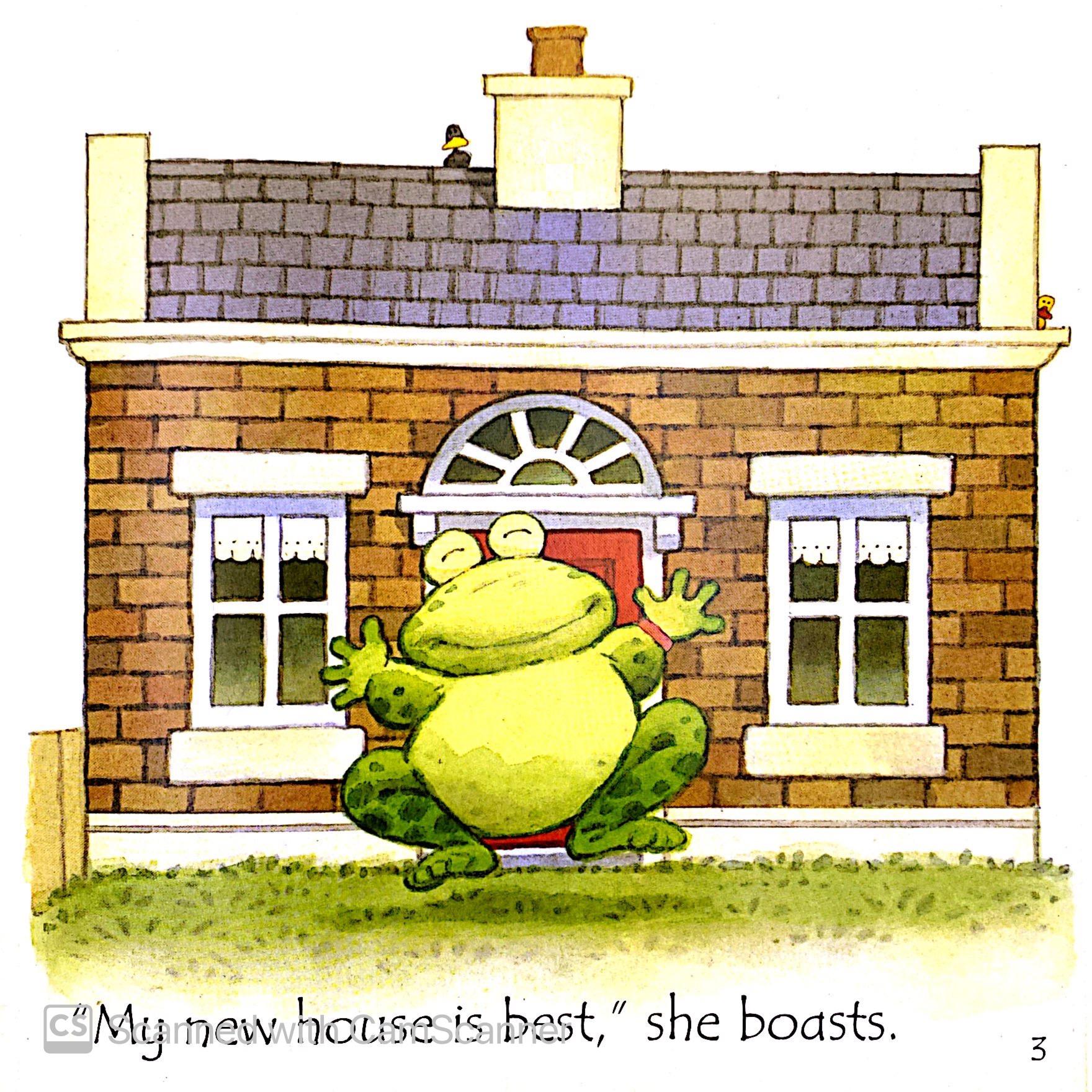Usborne Toad makes a road