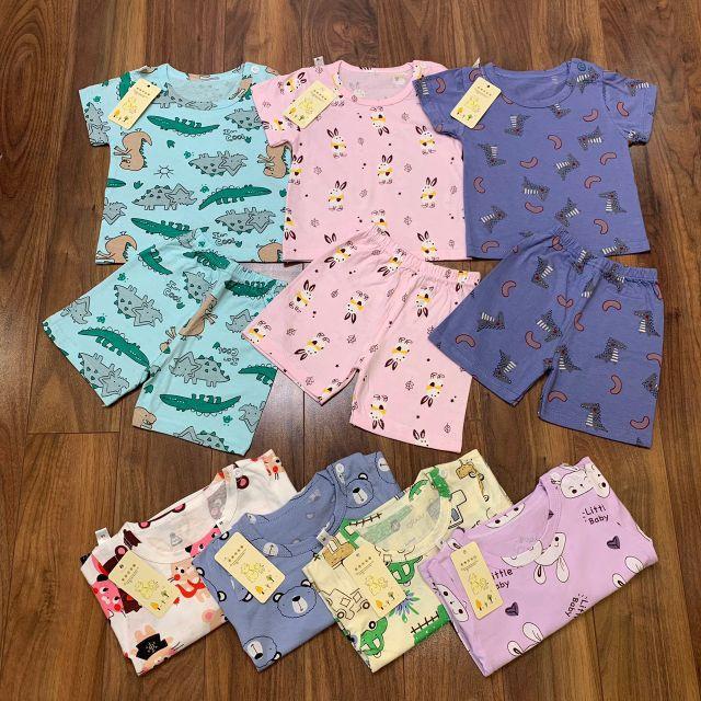 Bộ coton xuất hàn cho bé trai, bé gái size đại 28-48kg