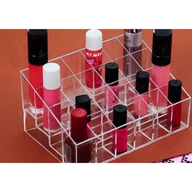 Giá Sỉ KHAY ĐỰNG SON 24 Ô - LOẠI KHAY MỎNG