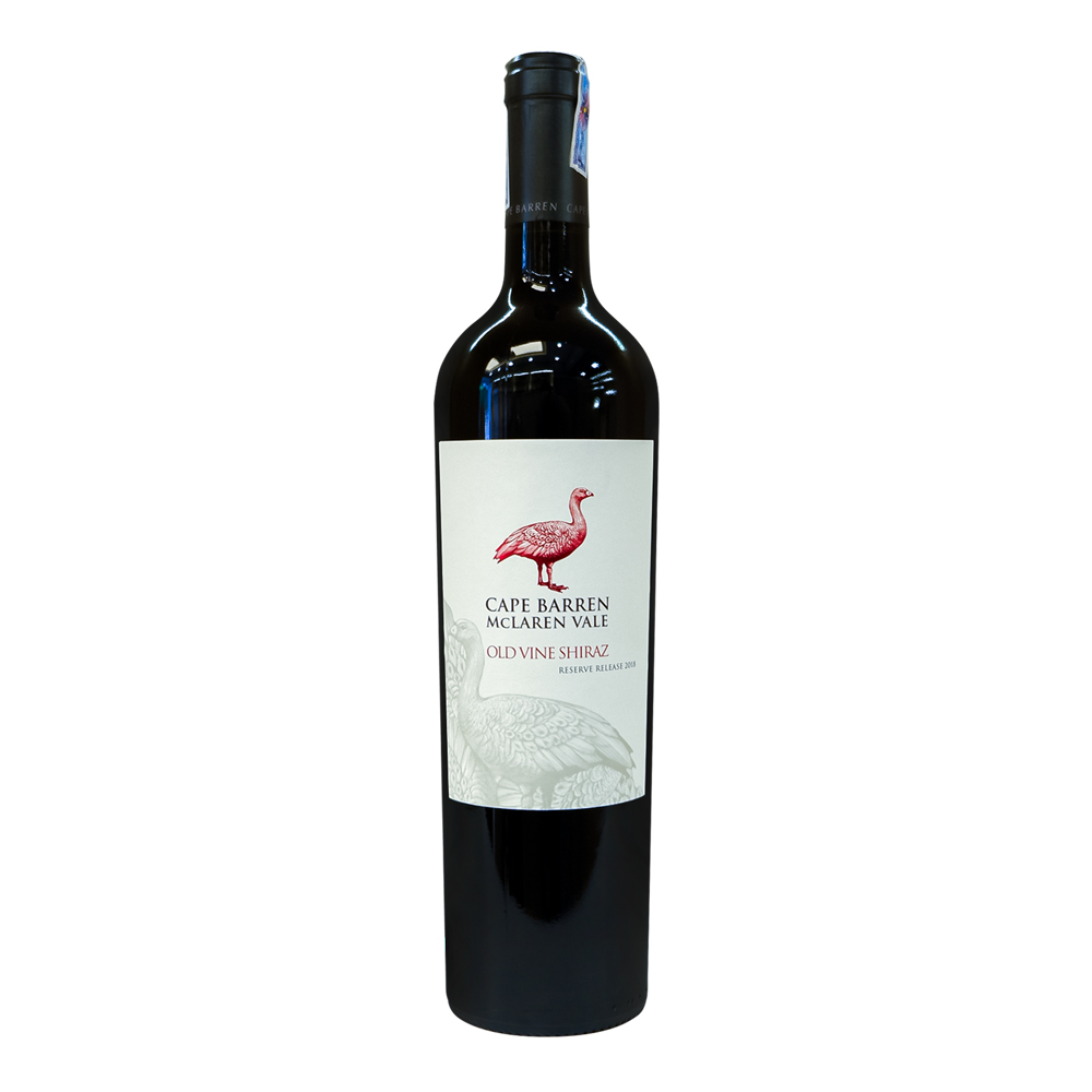 Rượu Vang Đỏ Cape Barren Old Vine Reserve McLaren Vale Shiraz 750ml 14,5% - Úc - Hàng Chính Hãng