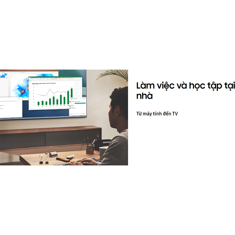 Smart Tivi QLED Samsung 4K 50 inch QA50Q60BA - Model 2022