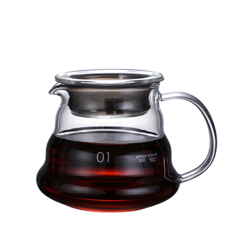 Bình Thủy Tinh Pha Cafe Pour Over Chịu Nhiệt